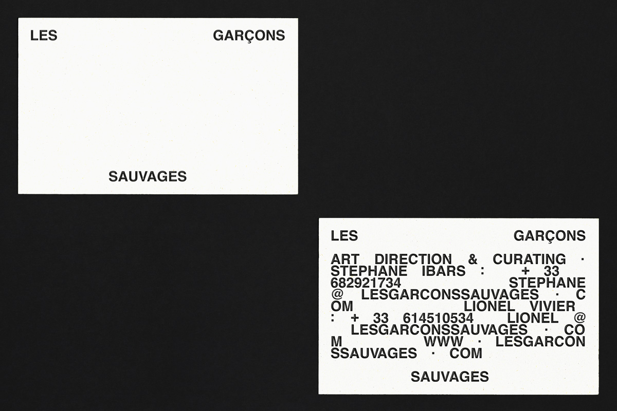 My name is - Les Garçons sauvages
